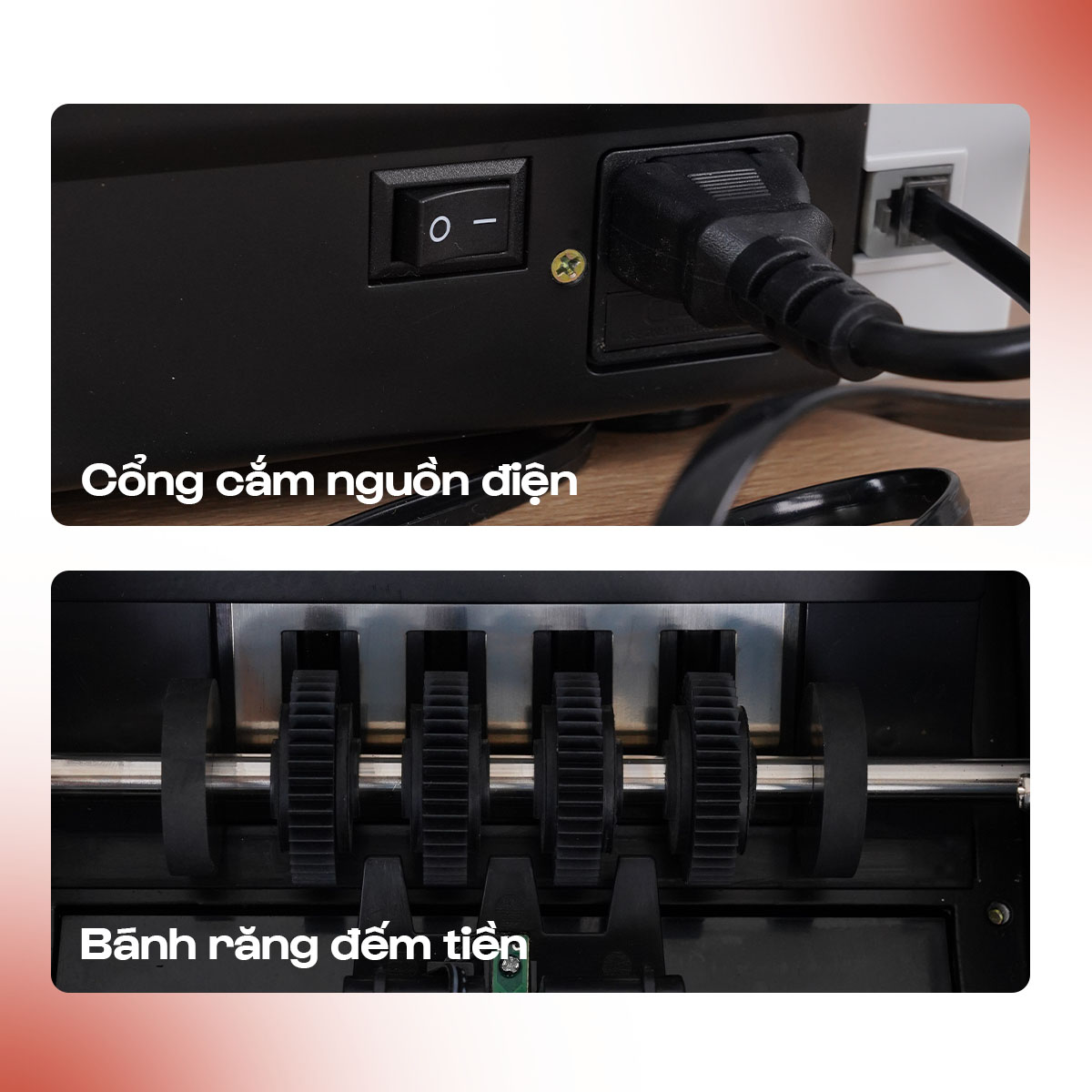 Máy Đếm Tiền Silicon MC-2400