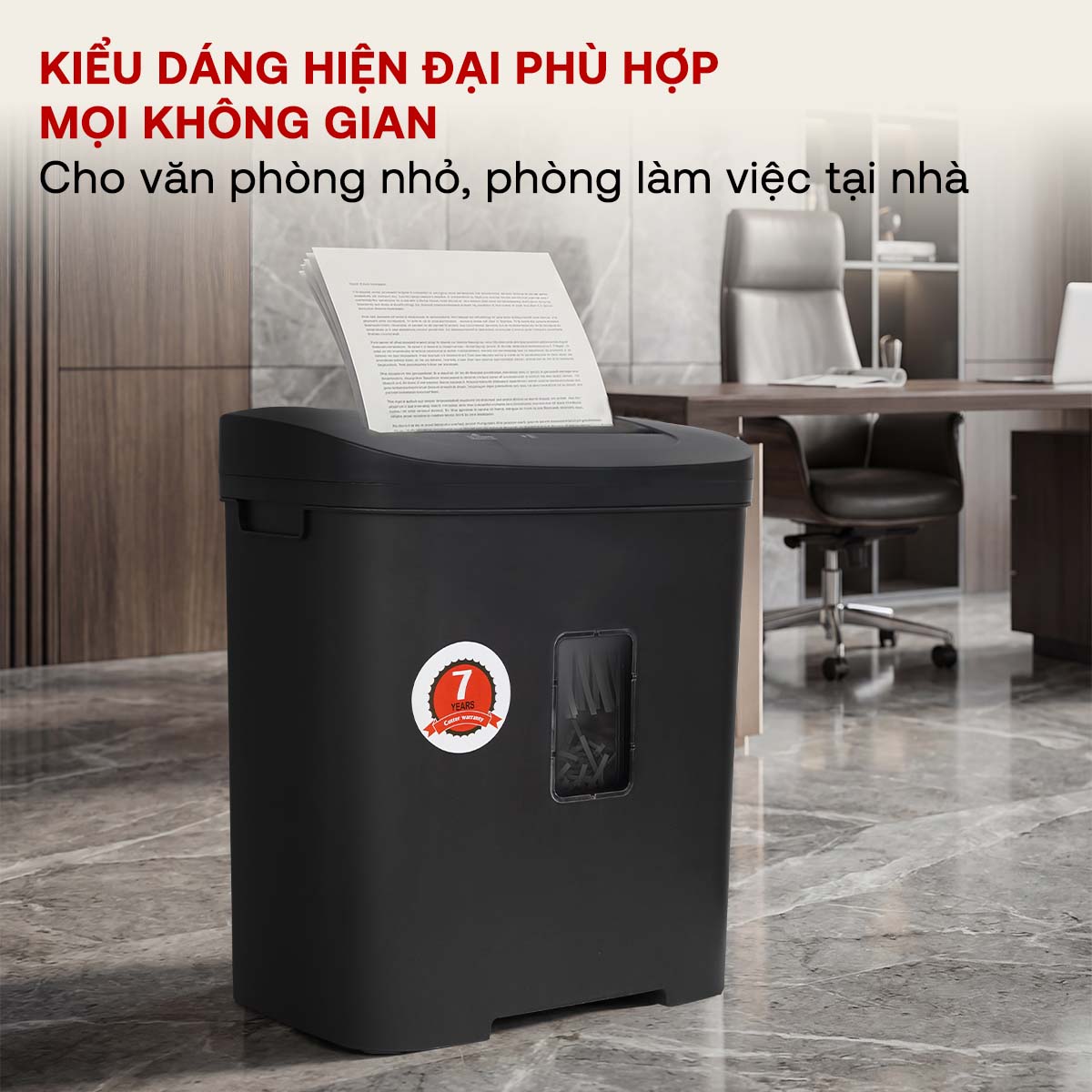 Máy hủy tài liệu Silicon PS-1012C