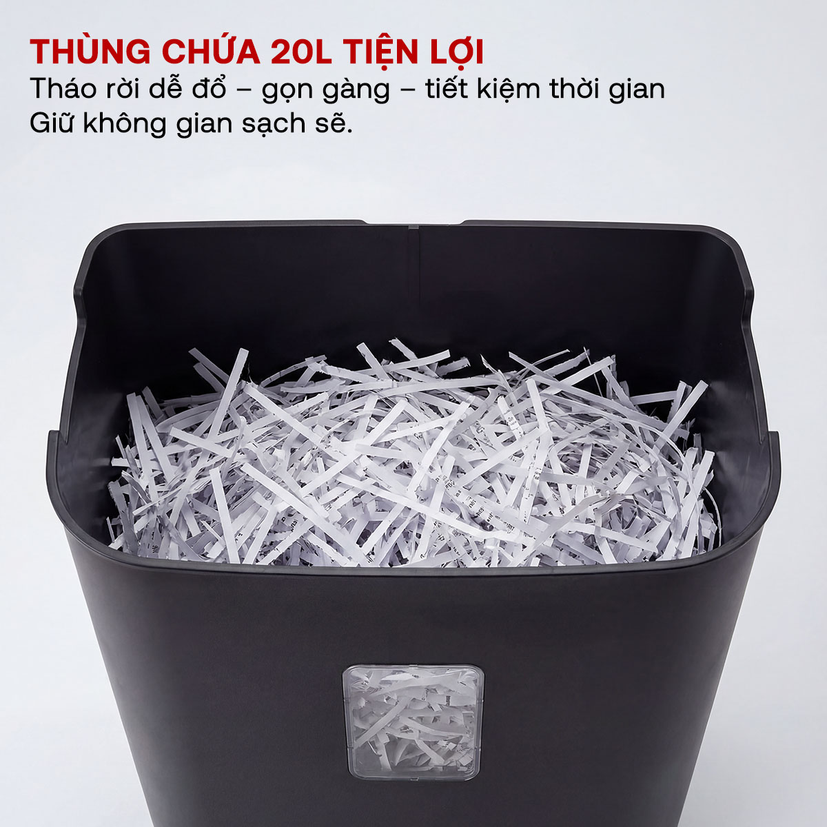 Máy hủy tài liệu Silicon PS-1012C